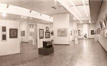 Exhibition view of the 9th Salon d'Automne in 1974